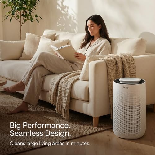 Sans True HEPA Air Purifier for Large Rooms (1,854 sq ft) — view 3