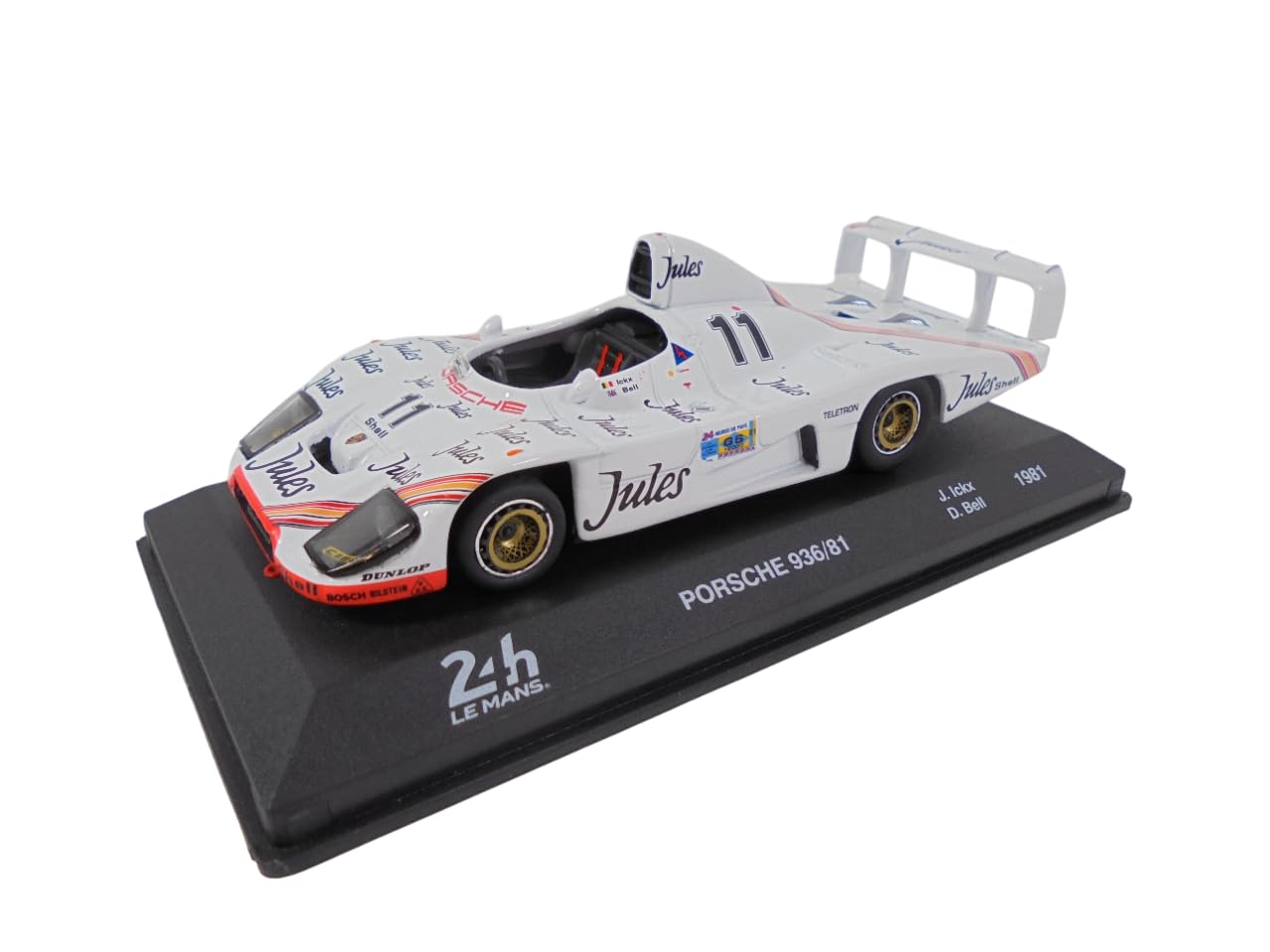 OPO 10 - 1/43 scale model car compatible with PORSCHE 936/81 Winner Le Mans 1981-24LM30