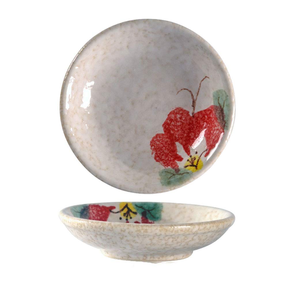 Naczynie Na Sos, Ceramiczna Miska Okrągła, Miska Na Sałatkę, Przekąska Owocowa, Miska Na Przyprawy, Miska Na Przyprawy Do Sosu Sojowego, Miska Na Przekąski Sushi, Miska,A-N