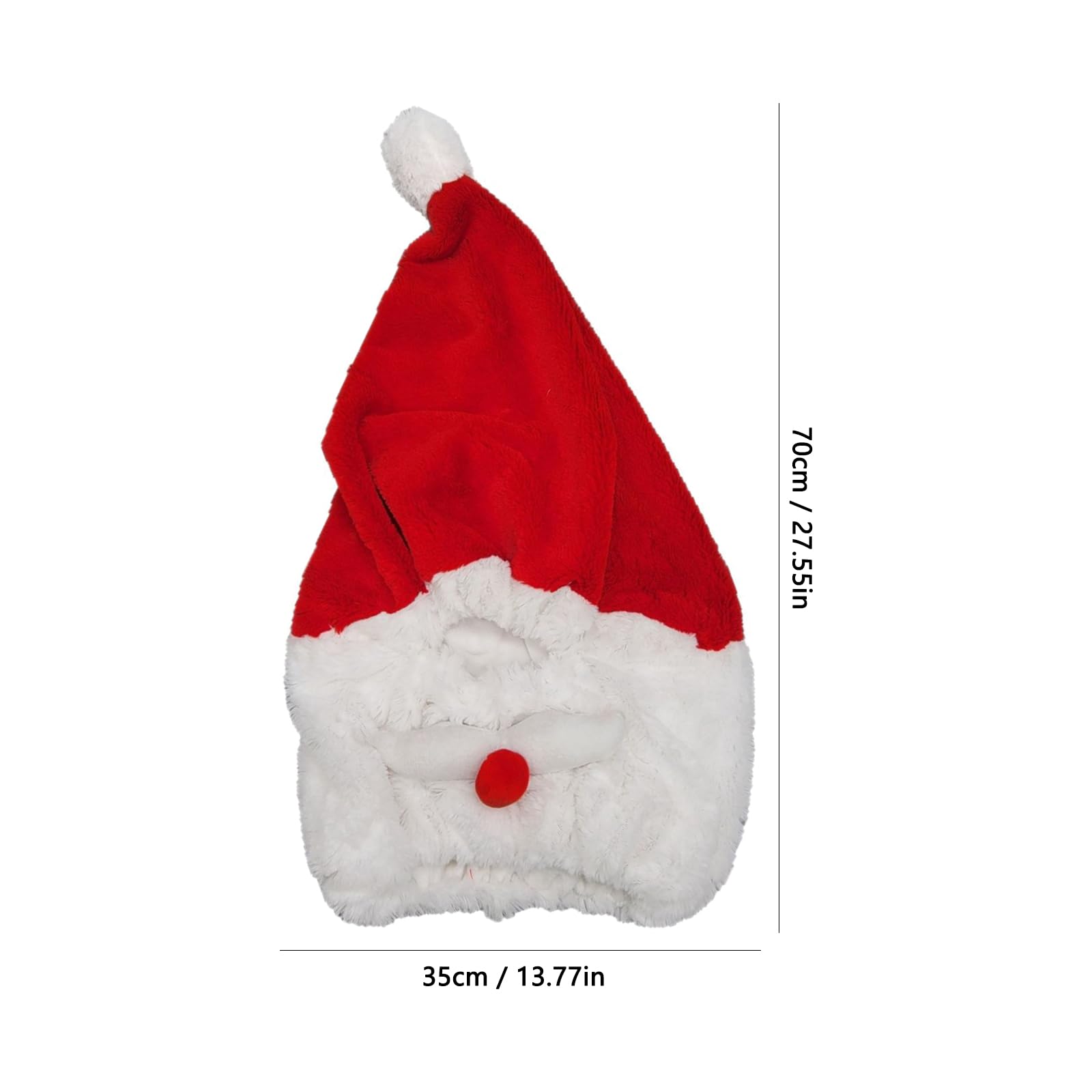Gorro de Papá Noel para motocicleta con guantes, gorro de Navidad Niktule, funda para casco de moto, divertido regalo de Navidad, gorro de Navidad universal rojo para moto, ciclismo