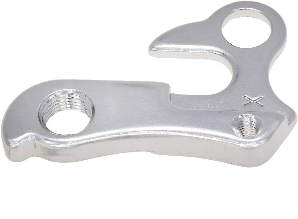 2 Pcs Bike Derailleur Hanger Frame Gear Tail Hook for Cyclocross Bike, Hybrid Bike, Mountain Bike, Road Racing Bike