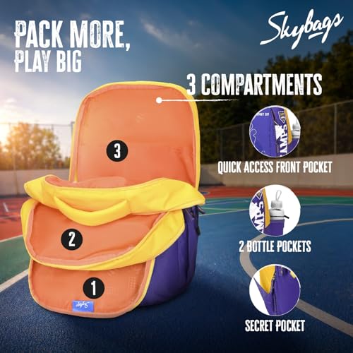 Image of Skybags Klan Plus 37L Casual Backpack for Boys & Girls with 3 Compartments & Adjustable Shoulder Strap | Quick Access Front Pocket | Pencil Pouch | Perfect for School & Travel- Unisex
