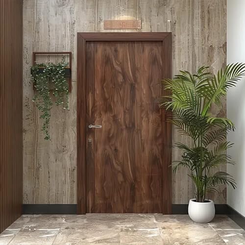 Image of The Spiritual Living Copper Swastik for Door Entrance II Swastik Dwar Patti Yantra II Bisa II Surya II Durga Dwar II Vastu Devta II Vastu Remedies II Home & Office II 8 inch Approx