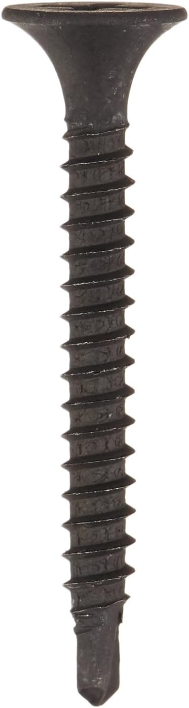 The Hillman Group 47118 6-Inch x 1-1/4-Inch Self Drilling Phillips Drywall Screw
