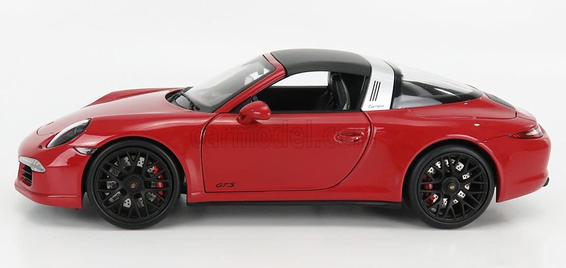 シュコー 1/18 ポルシェ 911 カレラ タルガ 4 GTS カーマインレッド