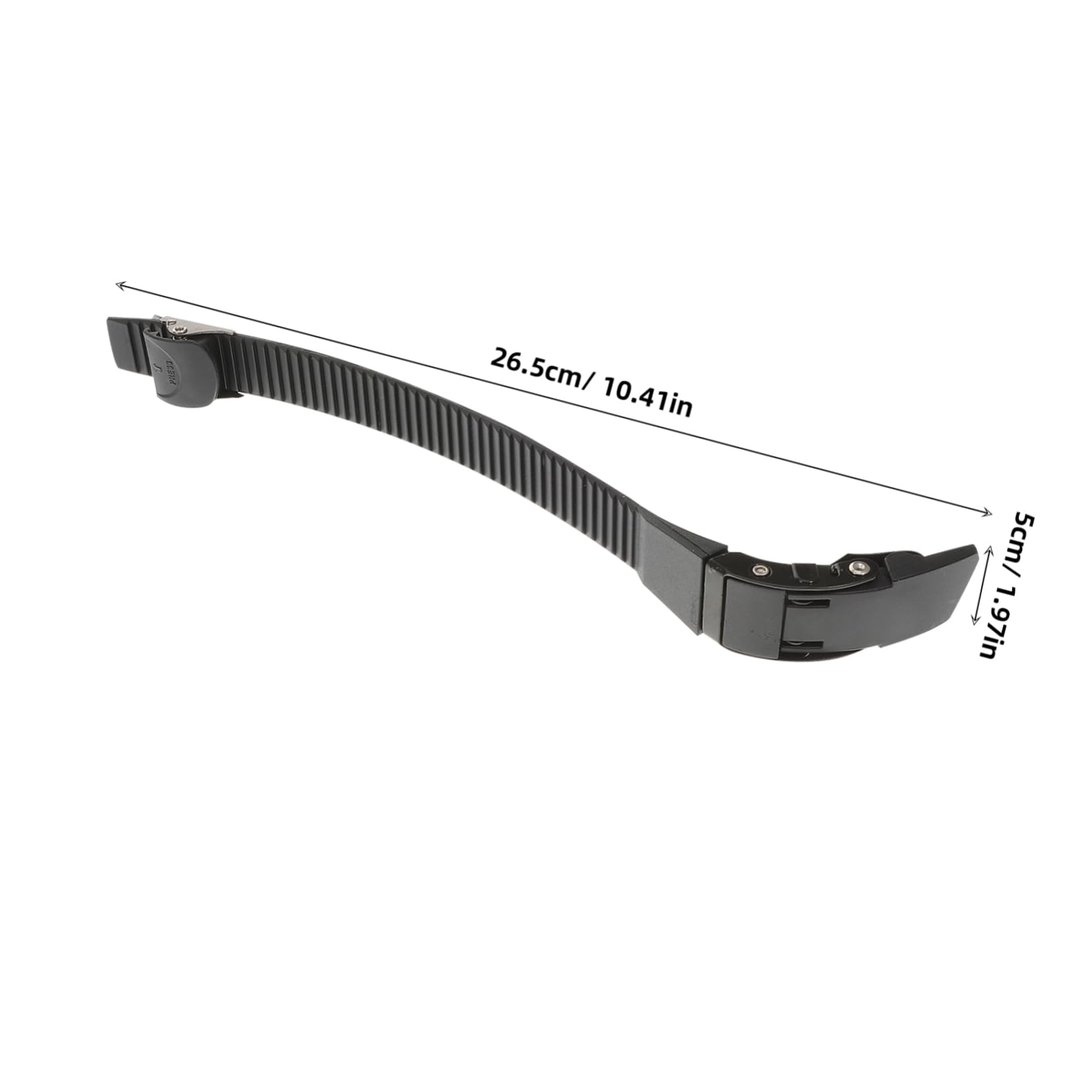 KOMBIUDA Roller Skate Accessories 3 Pack Professional Buckle Replaceable Straps for Men's Roller Shoes Easy to Use Durable