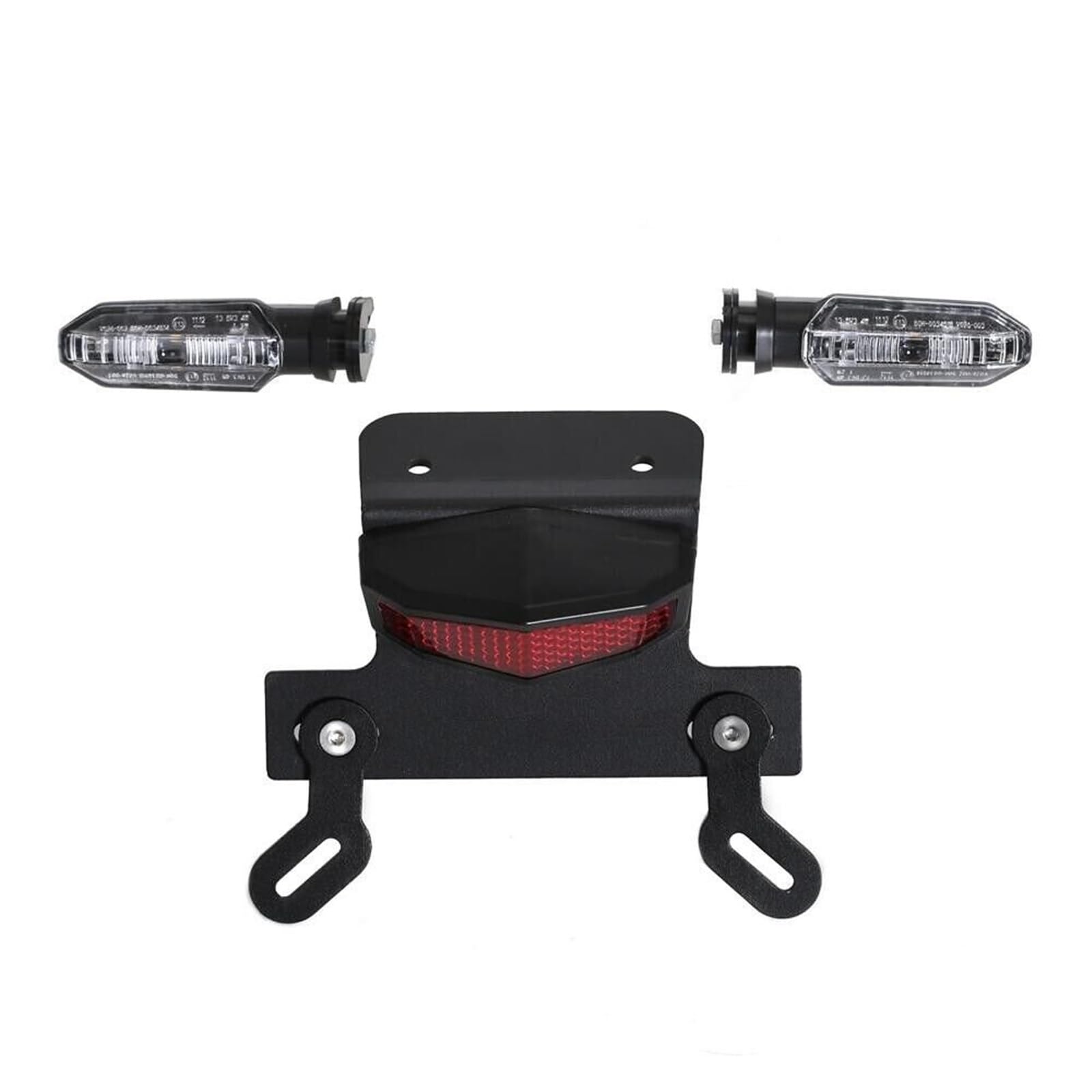 Portatarga Per Moto Con Eliminacoda E Luci Di Direzione A LED Per CRF300L E CRF 300L RALLY 2021 2022 2023 2024