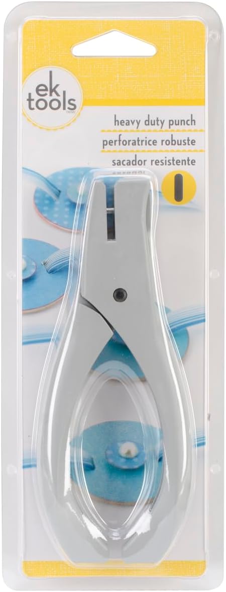 EK Tools Heavy Duty Paper Punch, Vertical Slot