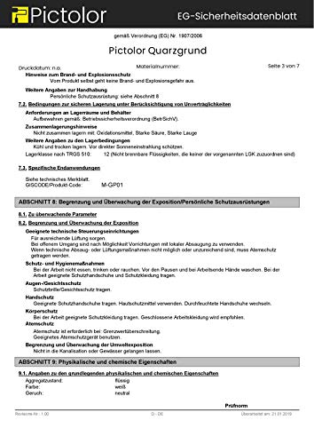 Haftgrund Pictolor Quarzgrund 7 kg für Dekorputze