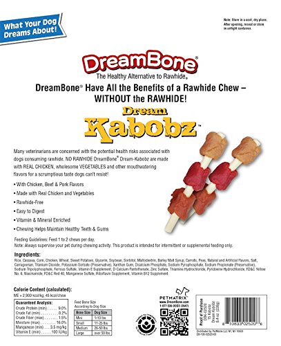 DreamBone Dream Kabobz 18 Count, Rawhide-Free Chews For Dogs - Image 4