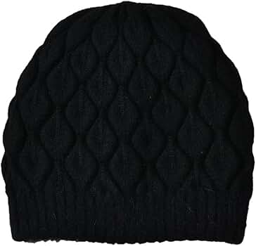 Wvapzxx Winter Beanie Hat for Women Knitted Hat with Fur Pom