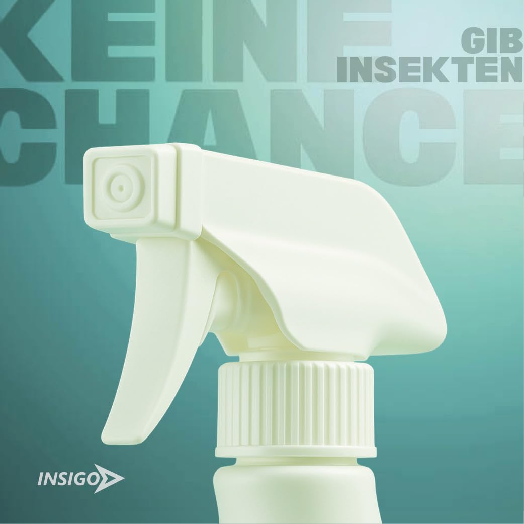 INSIGO Universal Spray 5l Kanister + 5L Drucksprüher - Universalspray mit mechanischer Wirkung - Effektive Abwehr gegen Insekten - Universal Insekten Spray mit Sofortwirkung