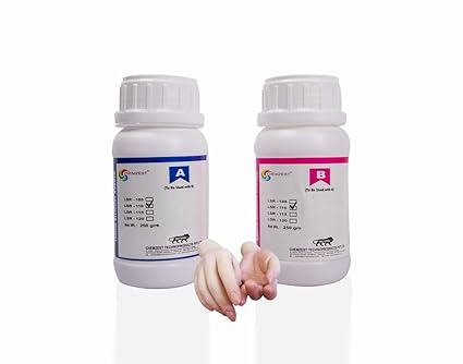 SILOCZEST Skin Soft Silicone Making Kit,10A RTV Liquid Silicone Rubber-1:1 Mixing Ratio|Human Skin,Complete Finger,Robots Skin|Translucent(500gm)