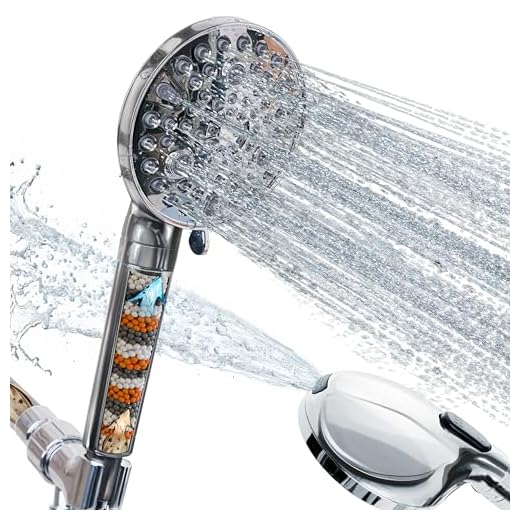 Chuveiro filtrado com portátil, funções 9+1, bocais antientupimento, alta pressão, spray elétrico embutido para limpar banheira, azulejos e animais de estimação, suporte ajustável de mangueira de aço