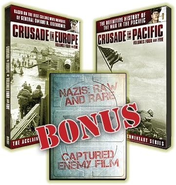 Crusade World War 2 - 5 DVD Set by Zestify - As Seen On TV