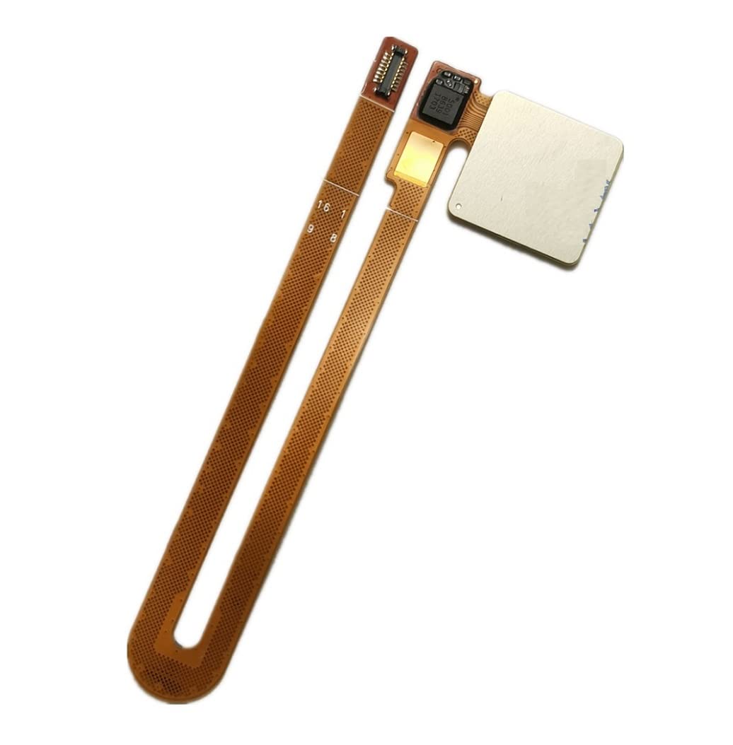 YESUN Menu Return Key Touch Home Button Fingerprint Sensor Flex Cable Ribbon for Oneplus 5T A5010 1+5T (Black)