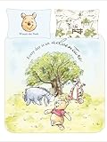 Disney Winnie the Pooh Double Duvet Cover Set – Kids Bedding with Pillowcases | Reversible Polycotton Quilt Cover, Tigger & Eeyore Design, Every Day is an Adventure | Boys Girls Bedroom Set (Double)
