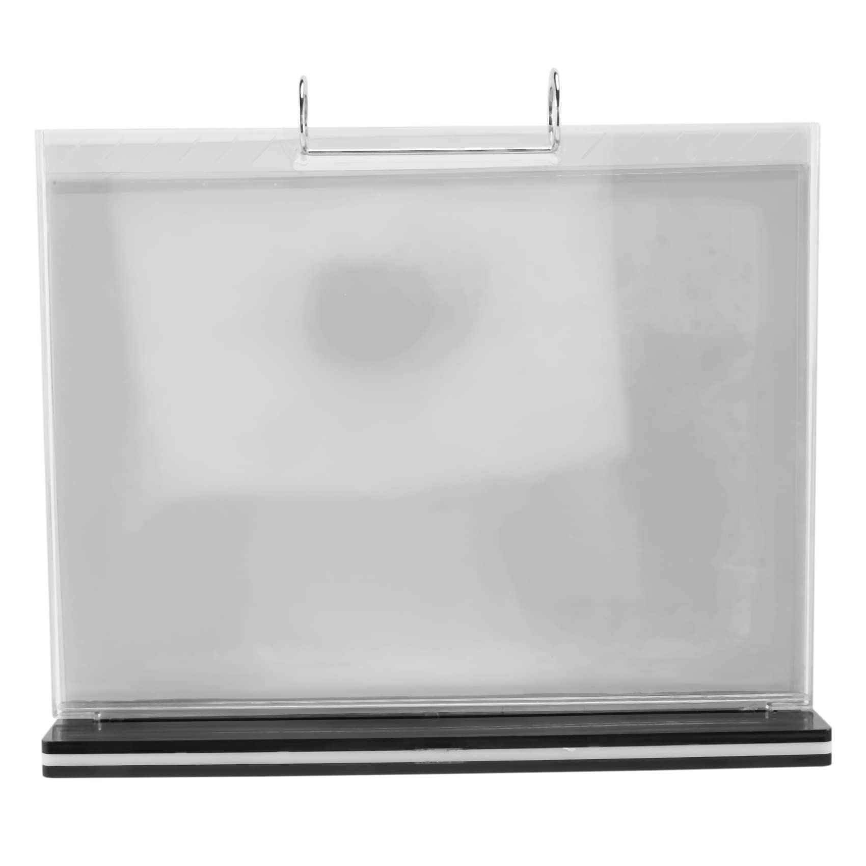 Pasuihcay A4 Flip Table Menu Stand Multi-Page Table Card Rack Menu Display Stand Menu Holder Desk Menu Photo Album Picture Frame