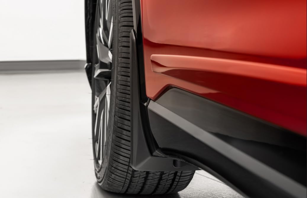 Toyota Crown Signia 2025+ Mudguards, Black Plastic, Vehicle Specific Fit, Set of 4, (PK389-30R00-TP)