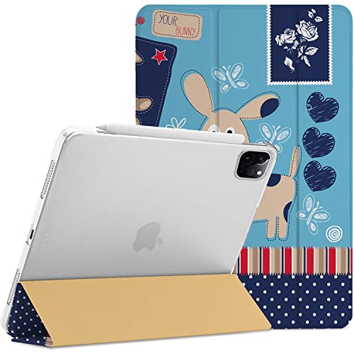 Image of DuraSafe iPad Pro 12.9 inch 4th Gen 2020 Cover A2229 MY2H2HN /A MY2J2HN /A A2069 MXAT2HN /A MXAV2HN /A MXAU2HN /A MXAW2HN /A A2233 MY3K2HN /A MY3J2HN /A MXFY2HN /A MXG12HN /A MXFX2HN /A MXG02HN /A - Puppy Friend