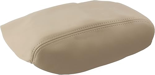 Miniatura 6 de AUTOKAY Cubierta De La Tapa De La Consola Central Del Apoyabrazos De Cuero Se Ajusta Para Honda Pilot 2009-2015 - Beige Bronceado