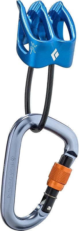 ATC Belay Rappel Device, Aluminum Rock Climbing, Canyoneering