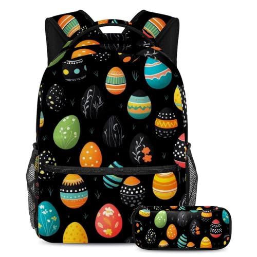 Cartables avec trousse œufs de Pâques pour ados et enfants