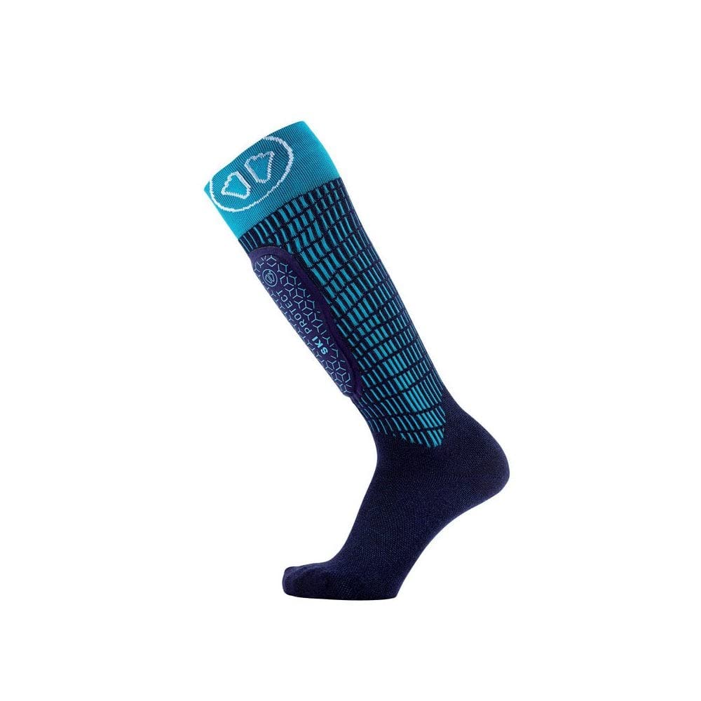 Sidas CSOSKPROT19_MV Ski Protect Shin Protection Ski Socks Blue