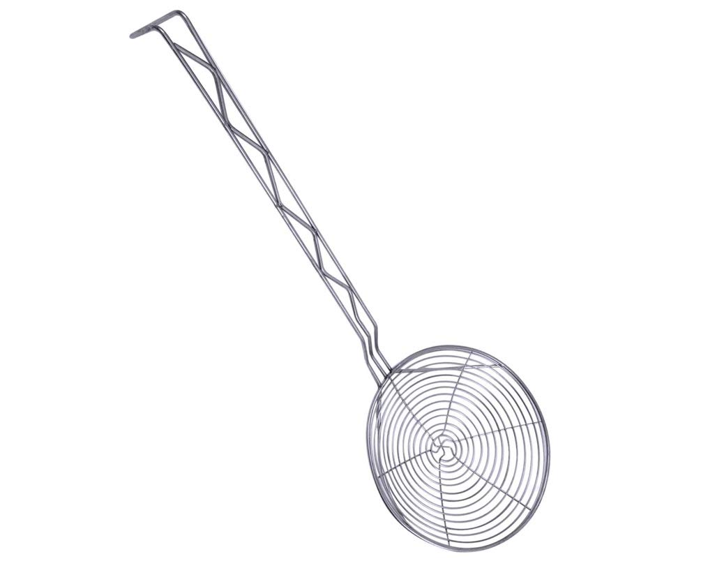 Buy Stainless Steel Wire Strainer Ladle For Fry Oil Mesh Strainer