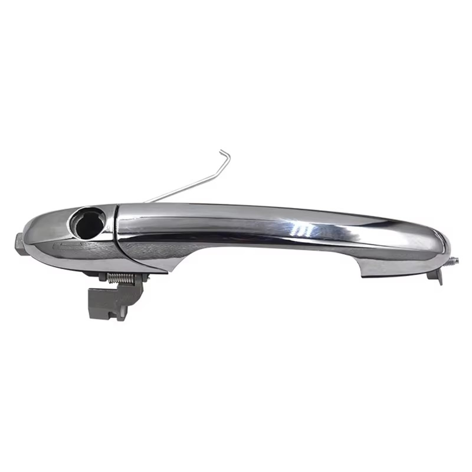 BYSKJZ Car Exterior Door Handle for Fiat 500 for 500C 2007-2018 68069943AC 68069942AB LHD RHD Chrome Car Outside Door Handle Exterior Handles Left Right(LHD Left)