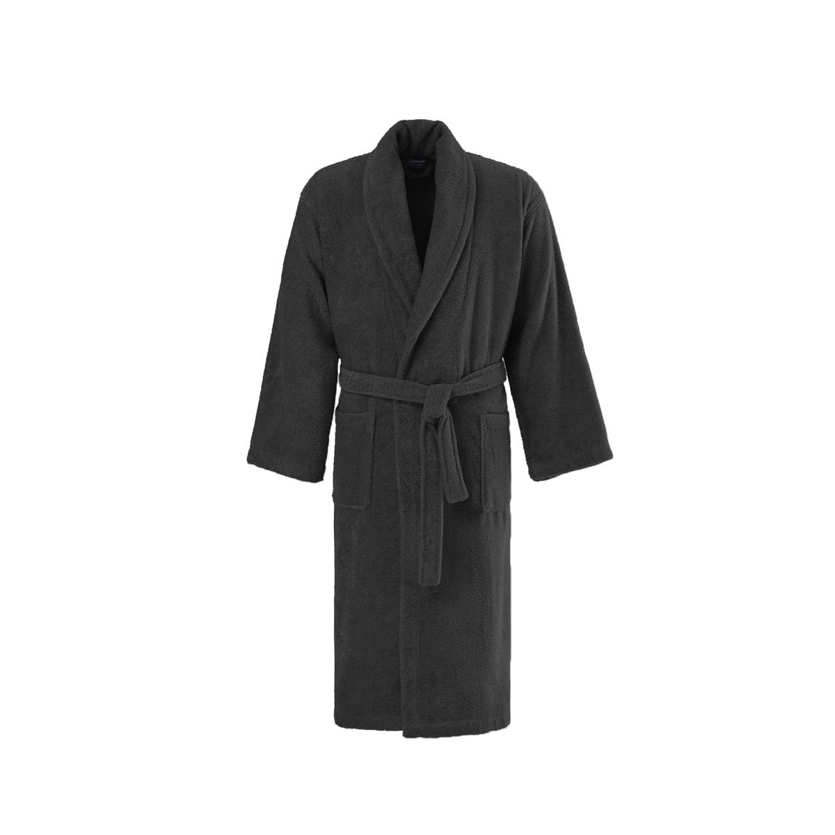 Sensei Maison - Peignoir col châle en Coton Biologique 420 g/m² Bio ORGANIKA - 3 - L - Sauge