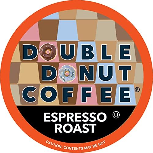 Double Donut Dark Roast Coffee Pods 