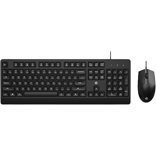 HP KM 180 Wired Mouse + Keyboard Combo 52kg 52 kg