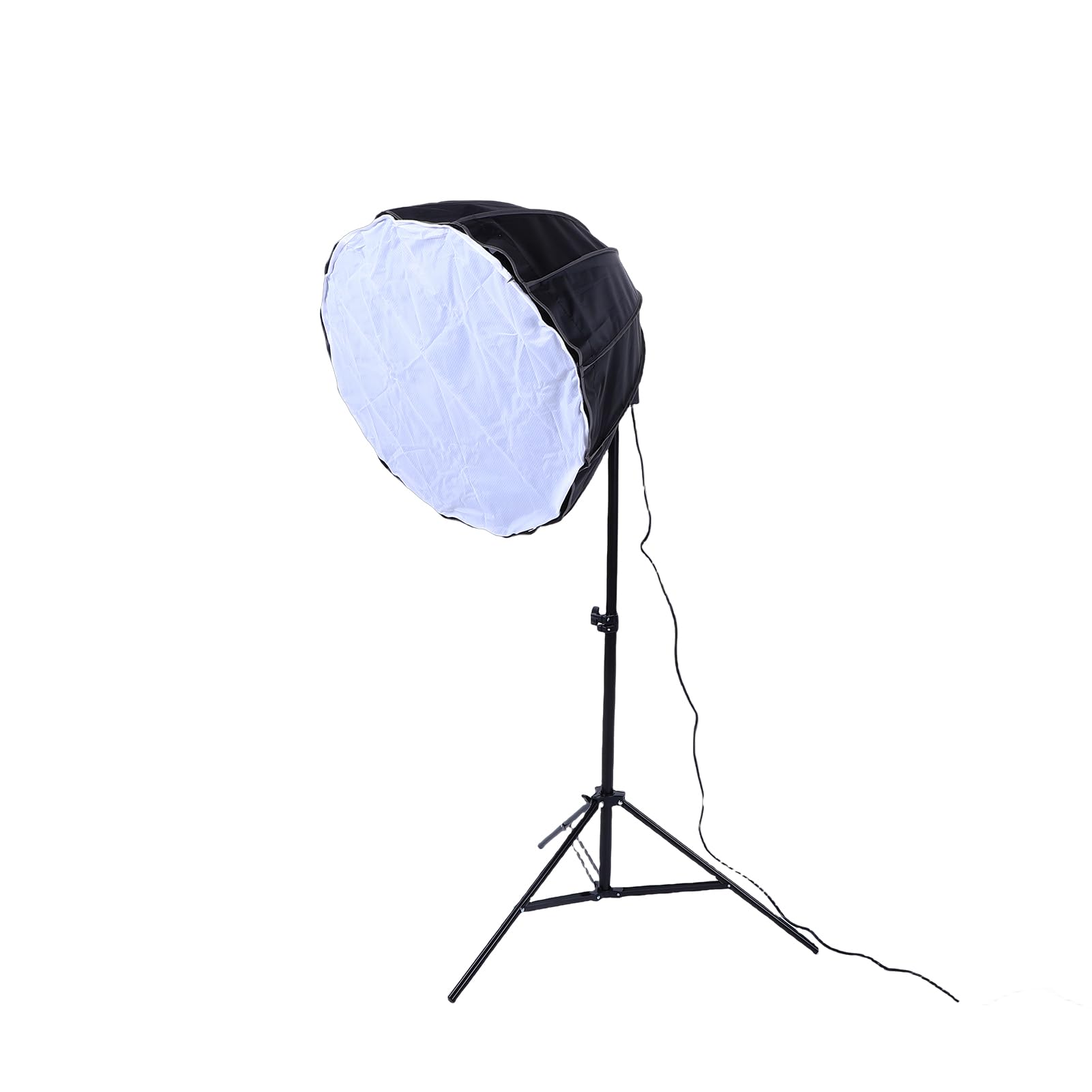 Zestaw Oświetlenia Fotograficznego Softbox, Profesjonalny Sprzęt do Ciągłego Oświetlenia z żarówką 85 W 2800 K-5700 K i Pilotem do Nagrywania Wideo/przekazu na żywo/portretóW (wtyczka UE)