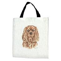 Features detailed illustration of a Greyhound Pair Dog by pet portrait artist Christine Varley one one side. Bag measures 42cm high and 36 cm wide Strong 'woven-look' fabric with black handles. Printed in Britain