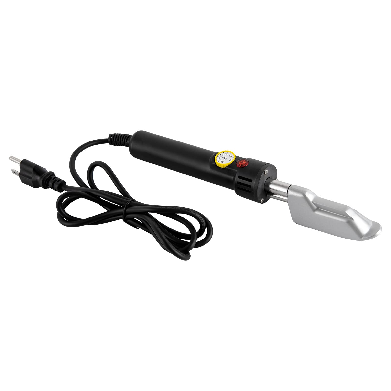 Portable Mini Iron, 110V Compact Crafts Irons with 6.22 inch Comfortable Handle, 50-350? Adjustable Leather Clothes Shoes Mini Iron, Handheld Heat Press Machine Kit for Homes, Dry Cleaners