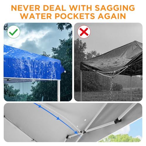 Tonnelle pliante EAGLE PEAK facile à monter pour se protéger du soleil en 13m² - 5