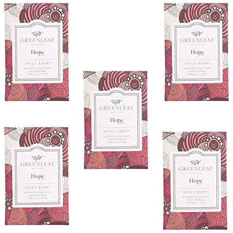 Sachets parfumés Greenleaf - HOPE Cover