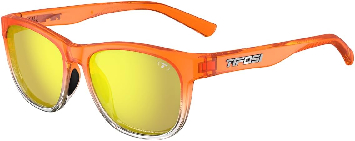 Tifosi Swank Sport Sunglasses - Tangle Free - Ideal For Cycling, Golf, Hiking, Pickleball, Running and Great Lifestyle Look