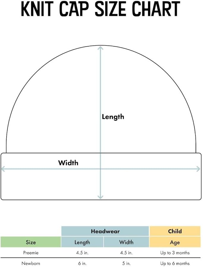 College Baby NCAA Officially Licensed Infant Knit Cap - Embroidered Beanies for Preemies & Newborns (0-3 Months) - Image 4