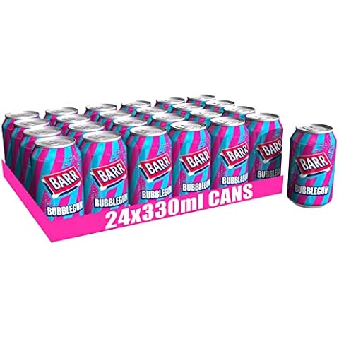 Barr Bubblegum Sparkling Soft Drink 330ml Cover
