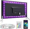 Nexlux LED Lights for TV 32-70 Inch,14.7ft TV Light Strip Quickly Install Simple APP Controlled for Large Size TV/Monitor Backlight DIY Colors TV LED for Gaming Lights?Ambient Lighting Kit