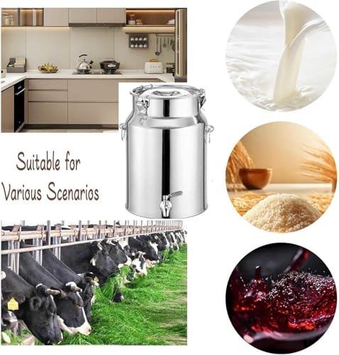 Dispensador de aceite, grifo a prueba de fugas, recipiente de acero inoxidable duradero para verter fácilmente, ideal para aceite, vinagre y aderezos, diseño elegante para cocina o uso doméstico