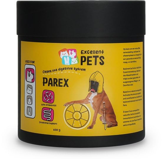Excellent Doggy Parex All Dogs - Erhöht die Widerstandskraft, aktiviert das Immunsystem und trägt zu Einer Guten Verdauung bei - Geeignet für Hunde - 630g