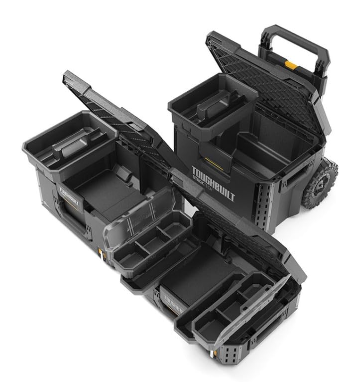 Caja herramientas con ruedas StackTech