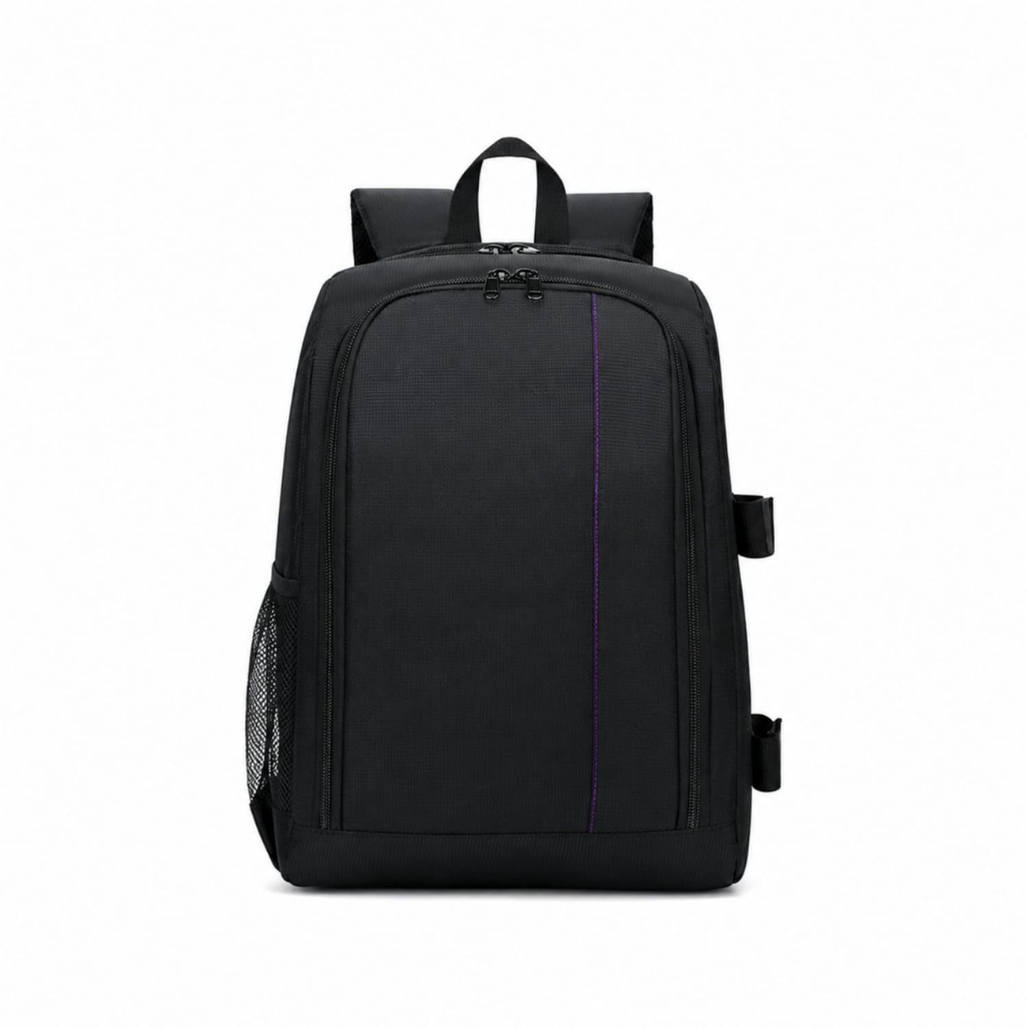 Waterproof Camera Backpack Lightweight Padded Camera Backpack Multi-Compartment Photography Gear Shockproof Padding for Photographers, Outdoor, Travel, Purple, L-image-8