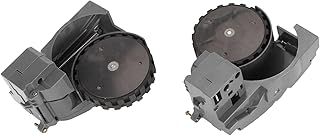 Par de Módulo de Roda Motriz Direita Esquerda, Aspirador de pó Módulo de Roda Esquerda Direita ABS Borracha à Prova de Desgaste Antiderrapante 2 Unidades Eficiente para Sala de