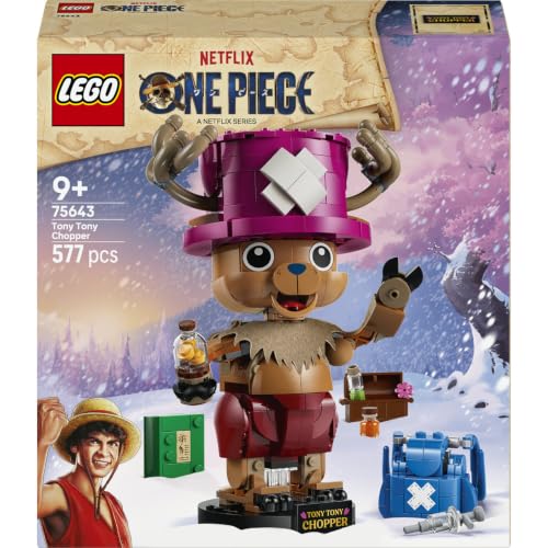 LEGO ONE PIECE Tony Tony Chopper - Sammelfigur mit Zubehör inkl. Rumble Ball...