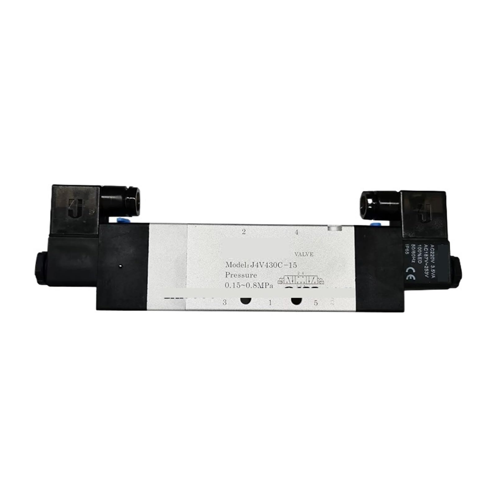 Électrovanne J4V420-15 4V420-15 DC24V distributeur pneumatique 5/2 voies