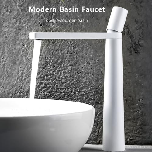Mitigeur de lavabo en laiton haut de gamme Feng Shui robinet chromé élégant - 3